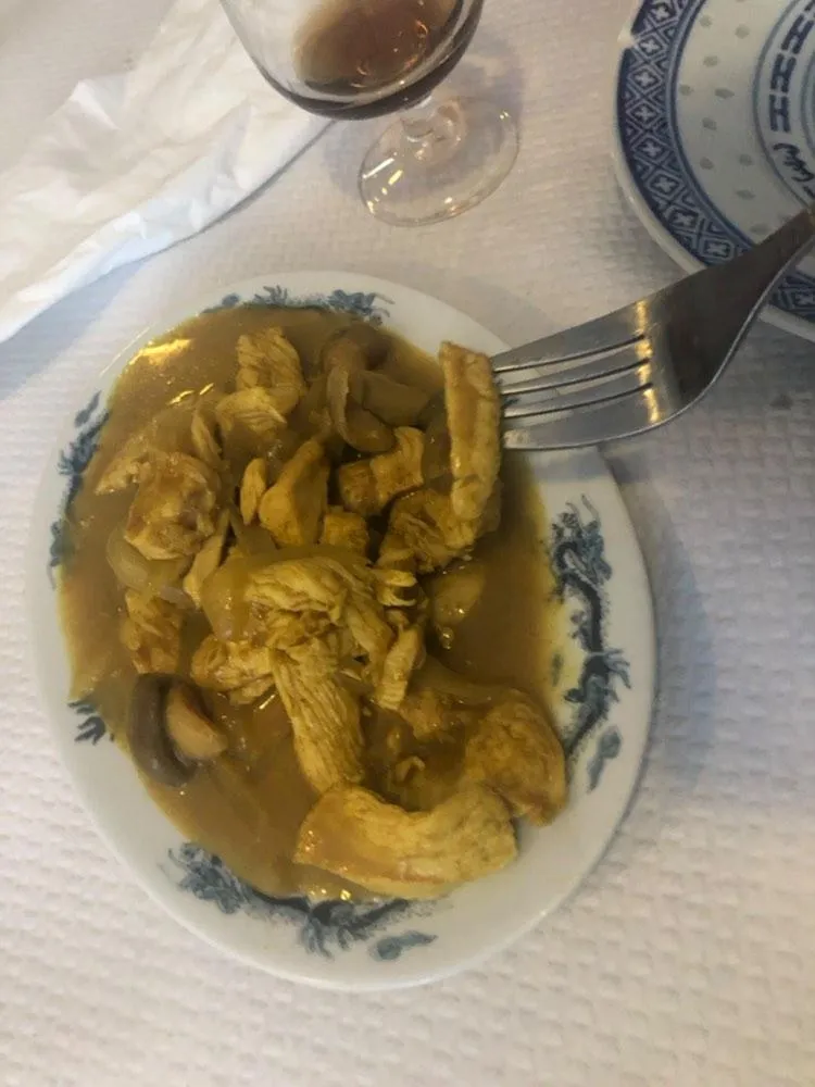 Poulet Sauce Curry